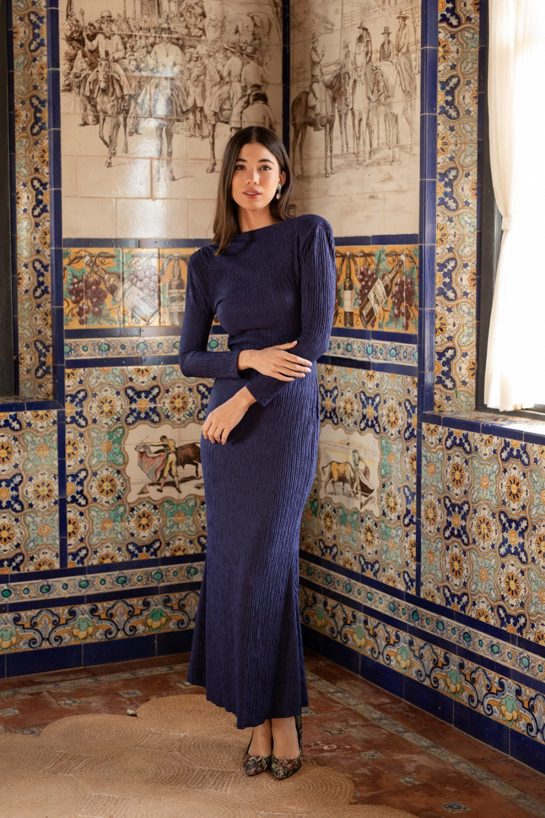 Vestido GALA azul marino