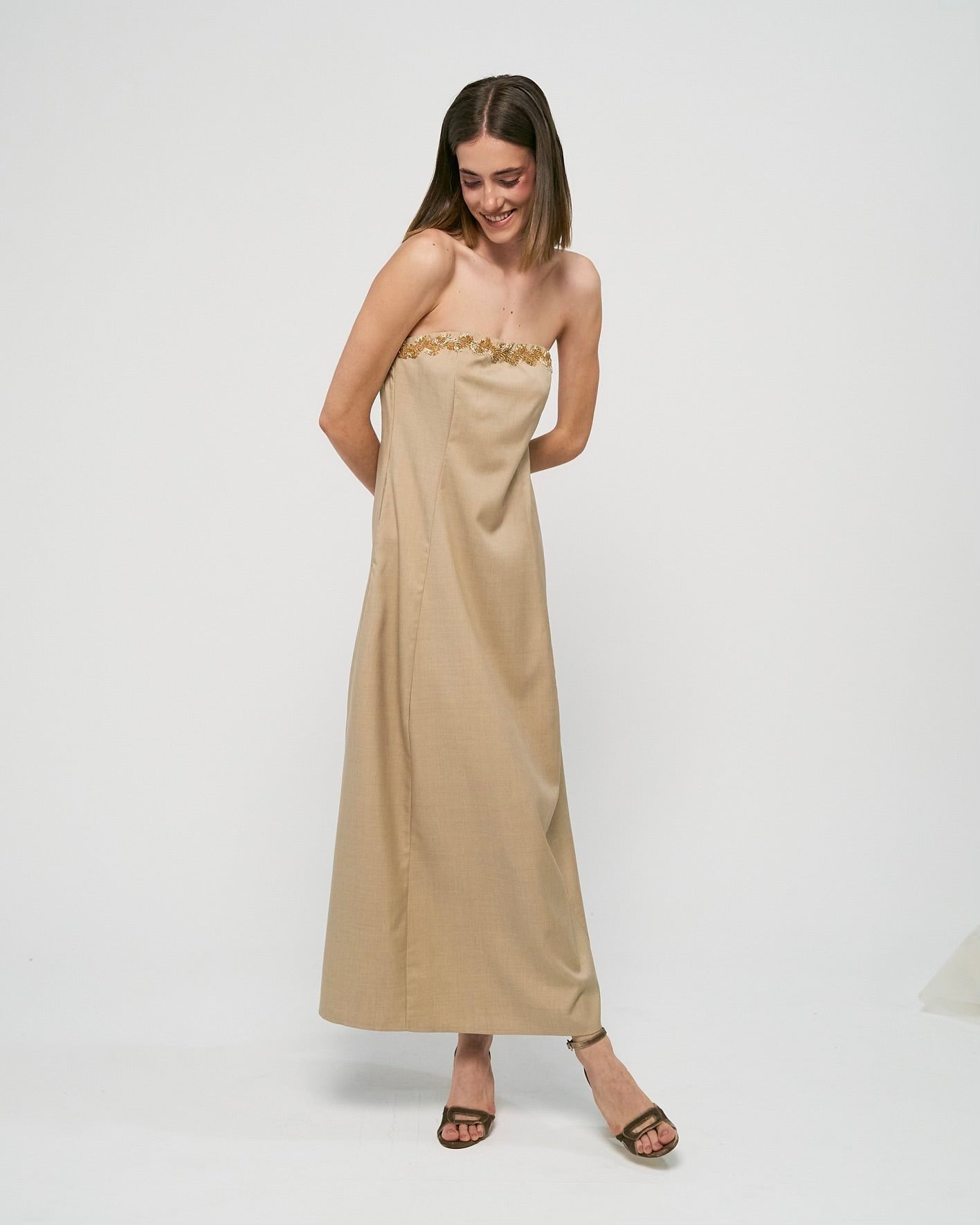 Vestido MOCHA ALMOND - Colección mocha mousse