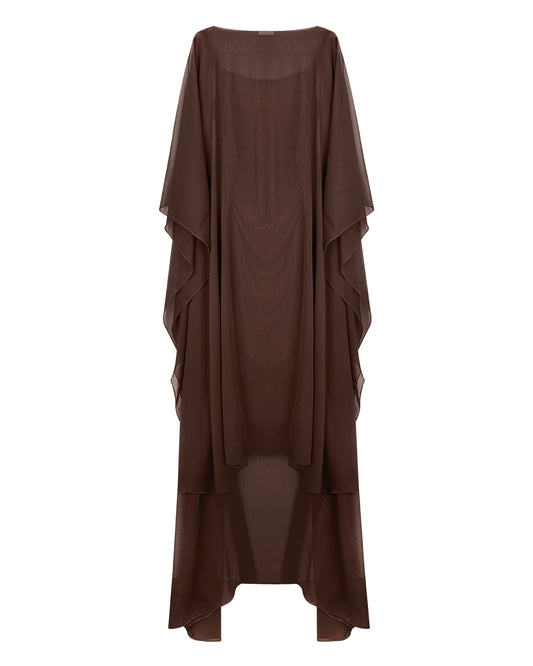 Capa NEMESIS marrón chocolate - Colección mocha mousse