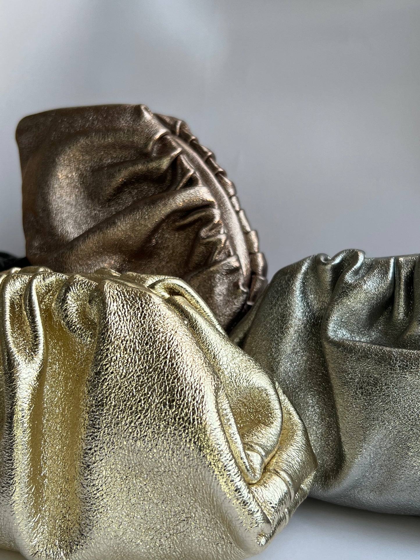 Clutch bronce - Bolso de piel Ed. Limitada