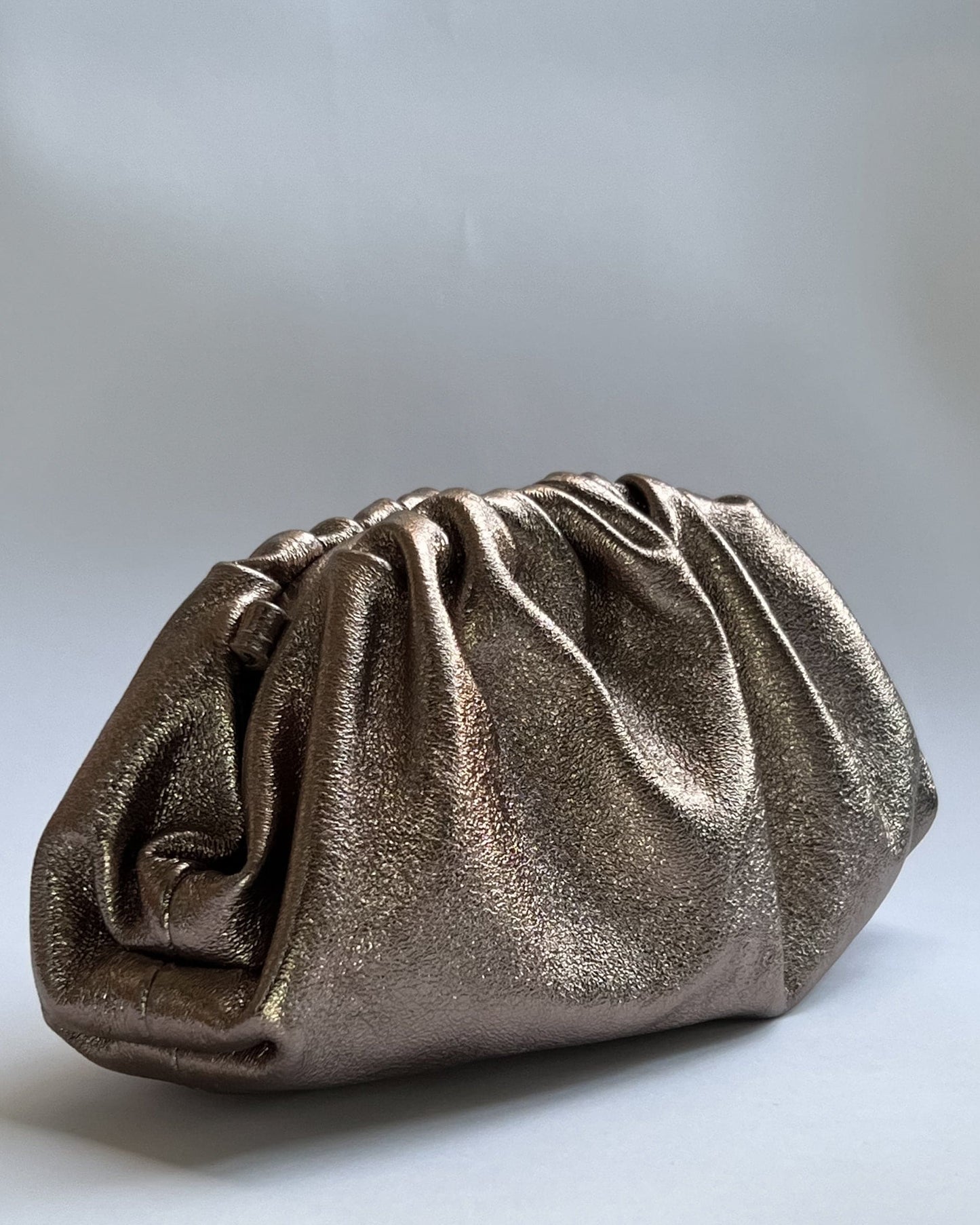 Clutch bronce - Bolso de piel Ed. Limitada