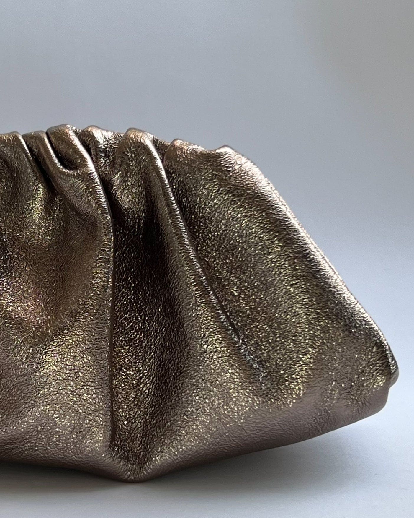 Clutch bronce - Bolso de piel Ed. Limitada