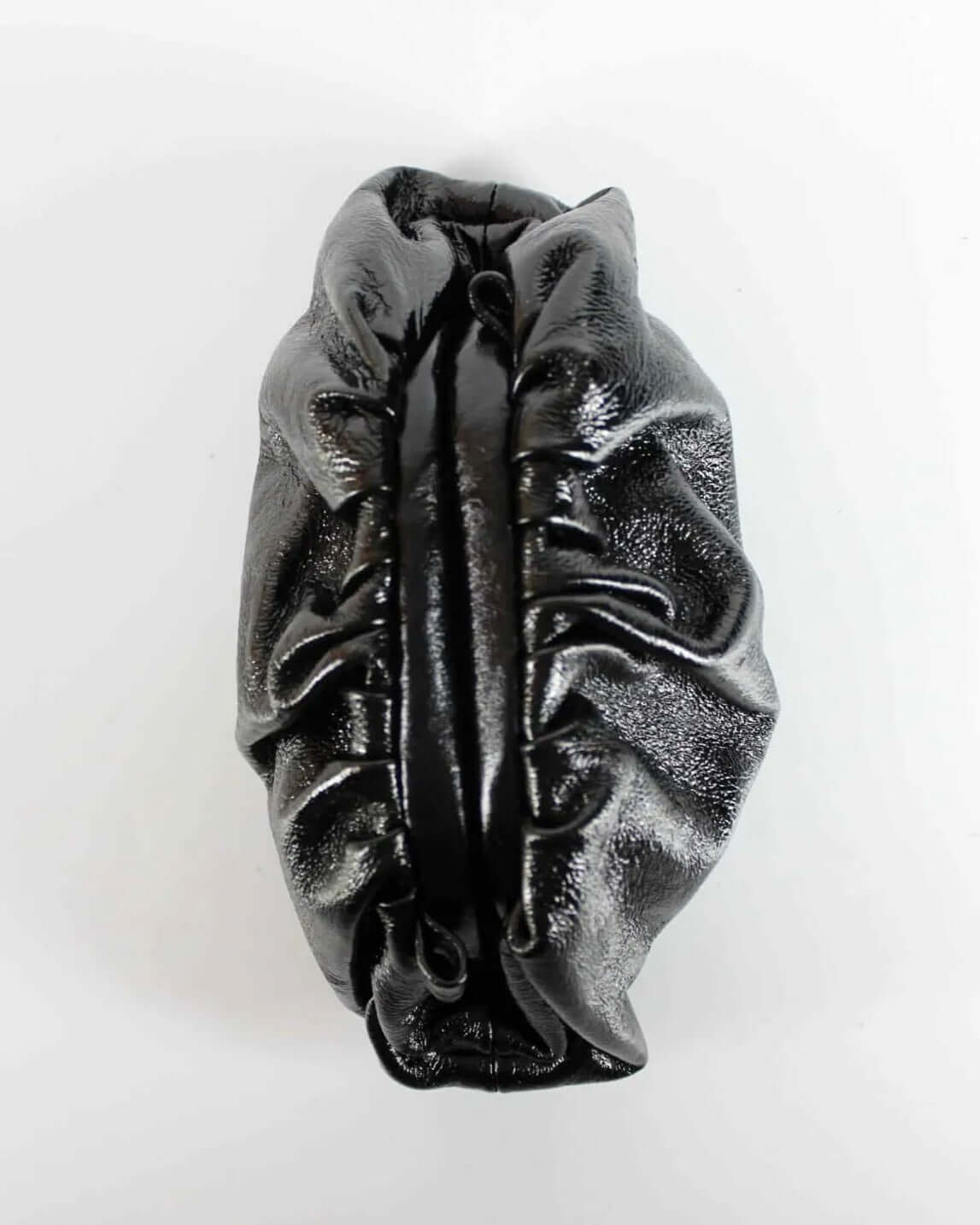 bolso de piel negro