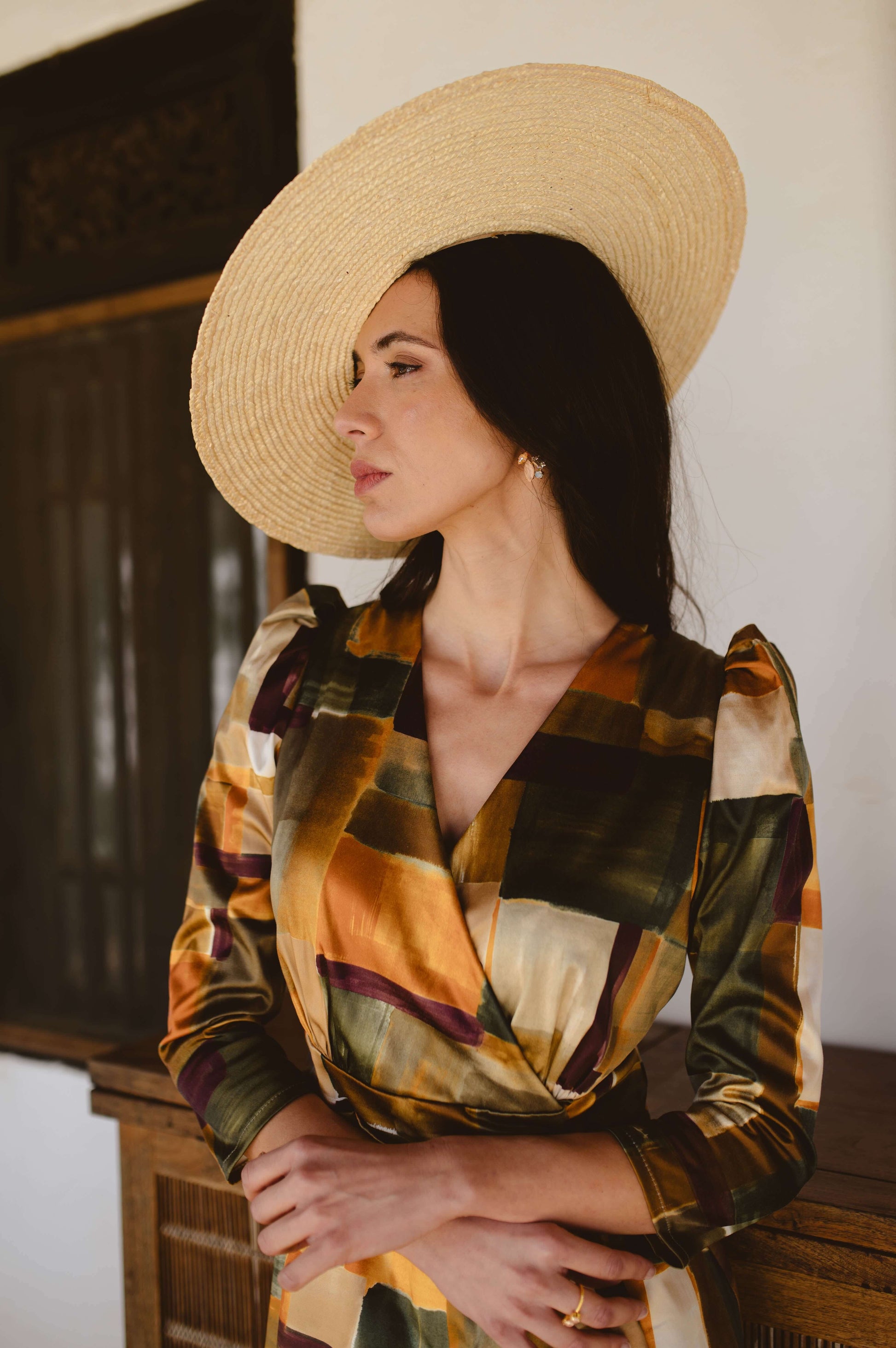 vestido midi invitada boda