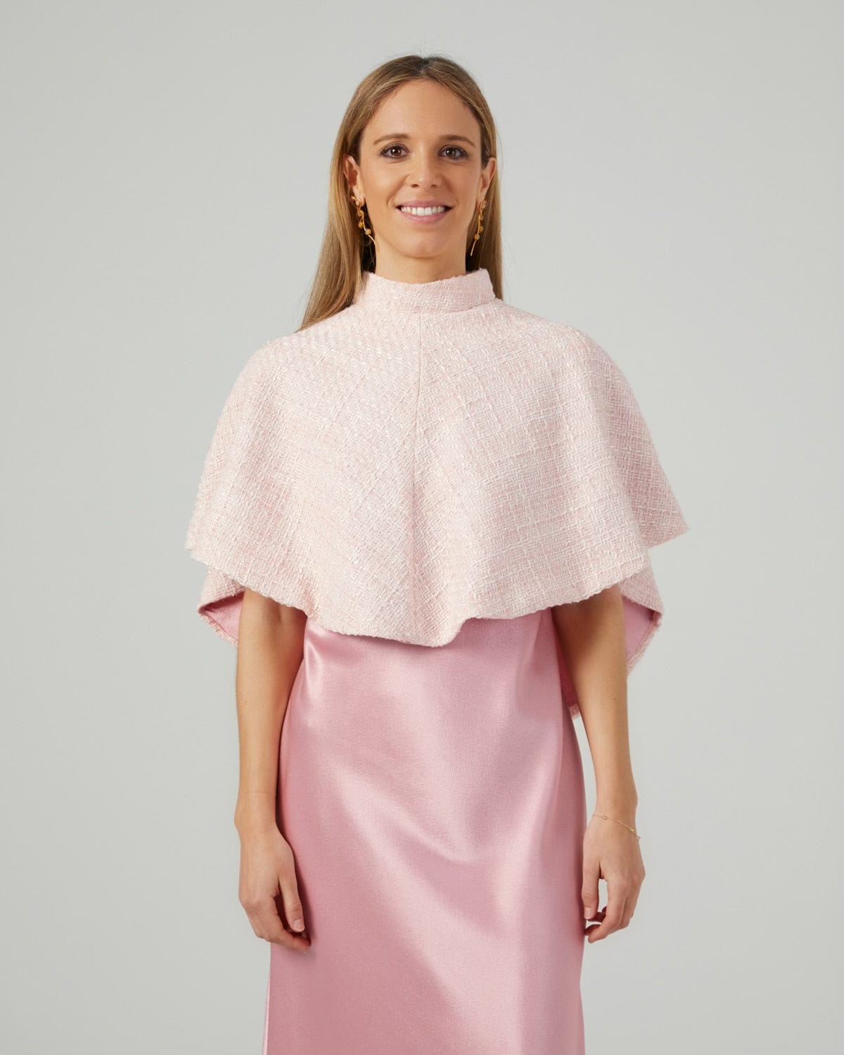 Capa chanel rosa invitada comunion