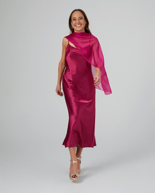 Capa boda invitada buganvilla