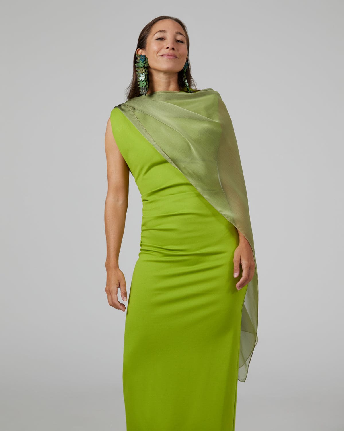 capa gasa invitada verde