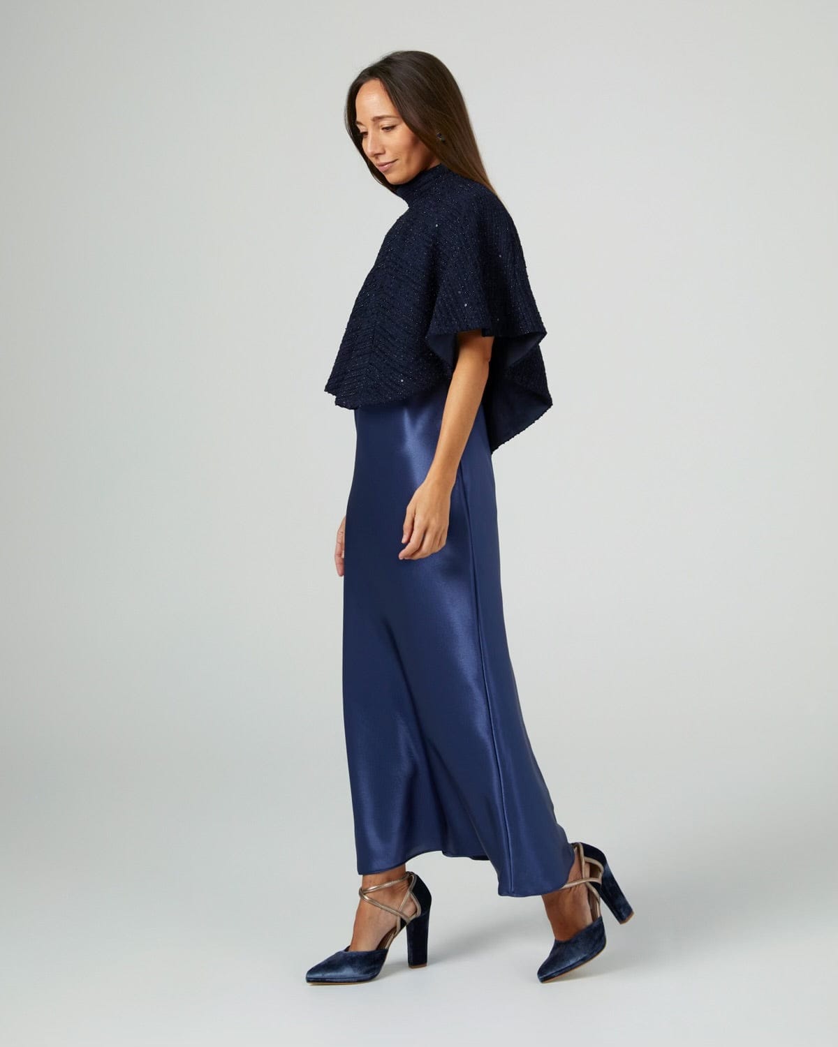 Capa chanel azul noche