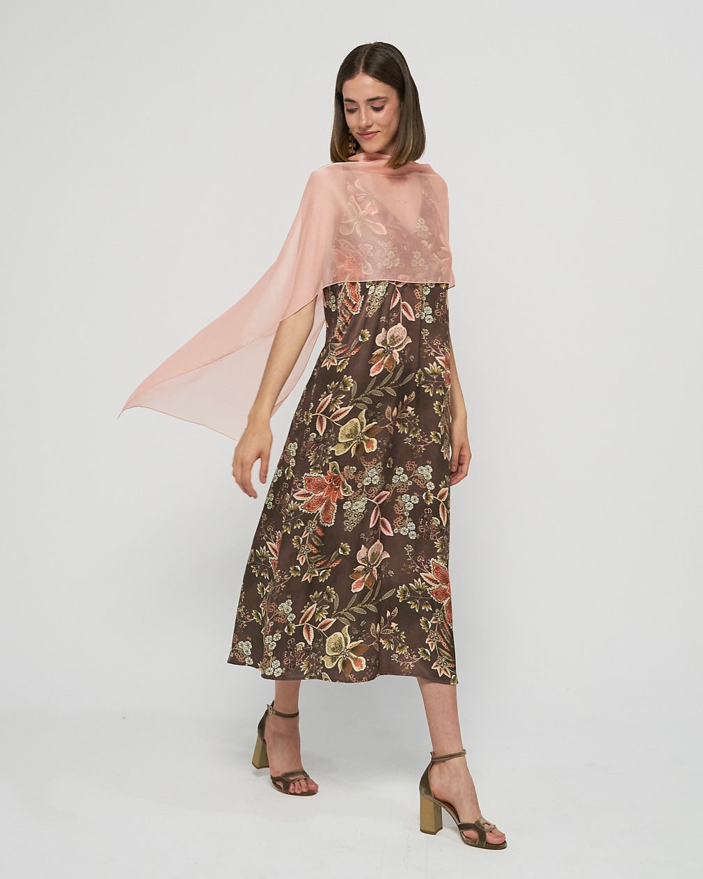 Capa peach larga - Capa invitada