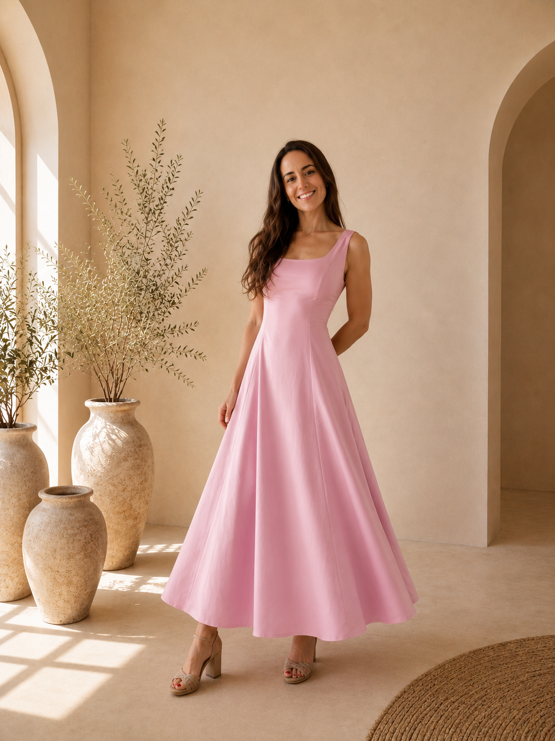 Vestido CAROLINA - rosa
