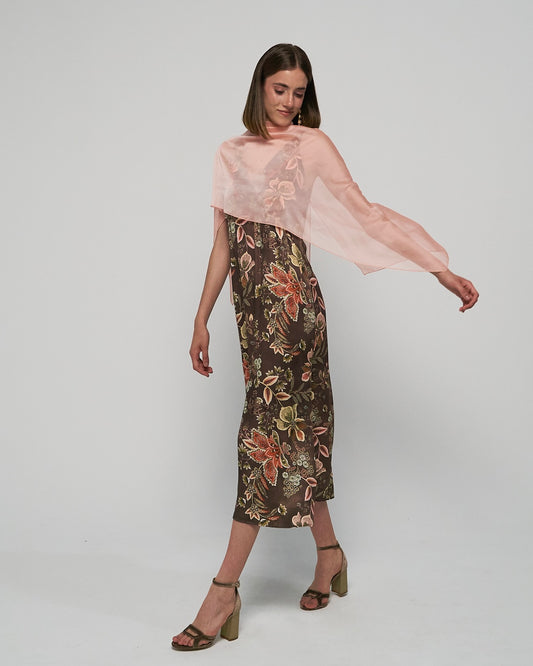 Capa peach corta - Capa invitada