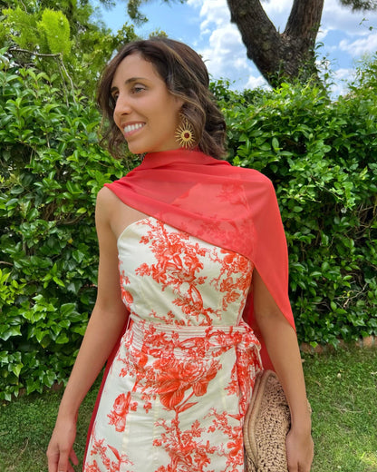 Capa coral corta - Capa invitada
