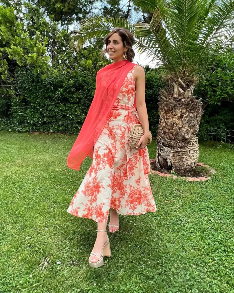Capa coral larga - invitada