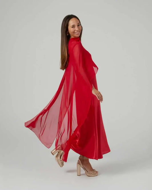 Capa roja midi - panacea - de invitada