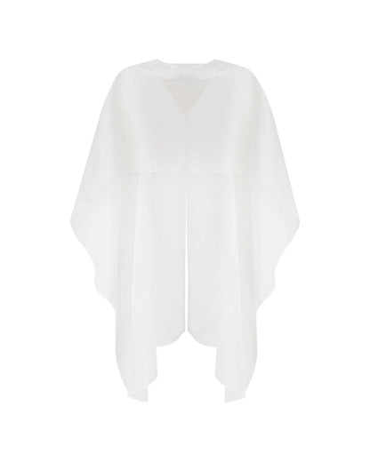 capa novia blanca silueta