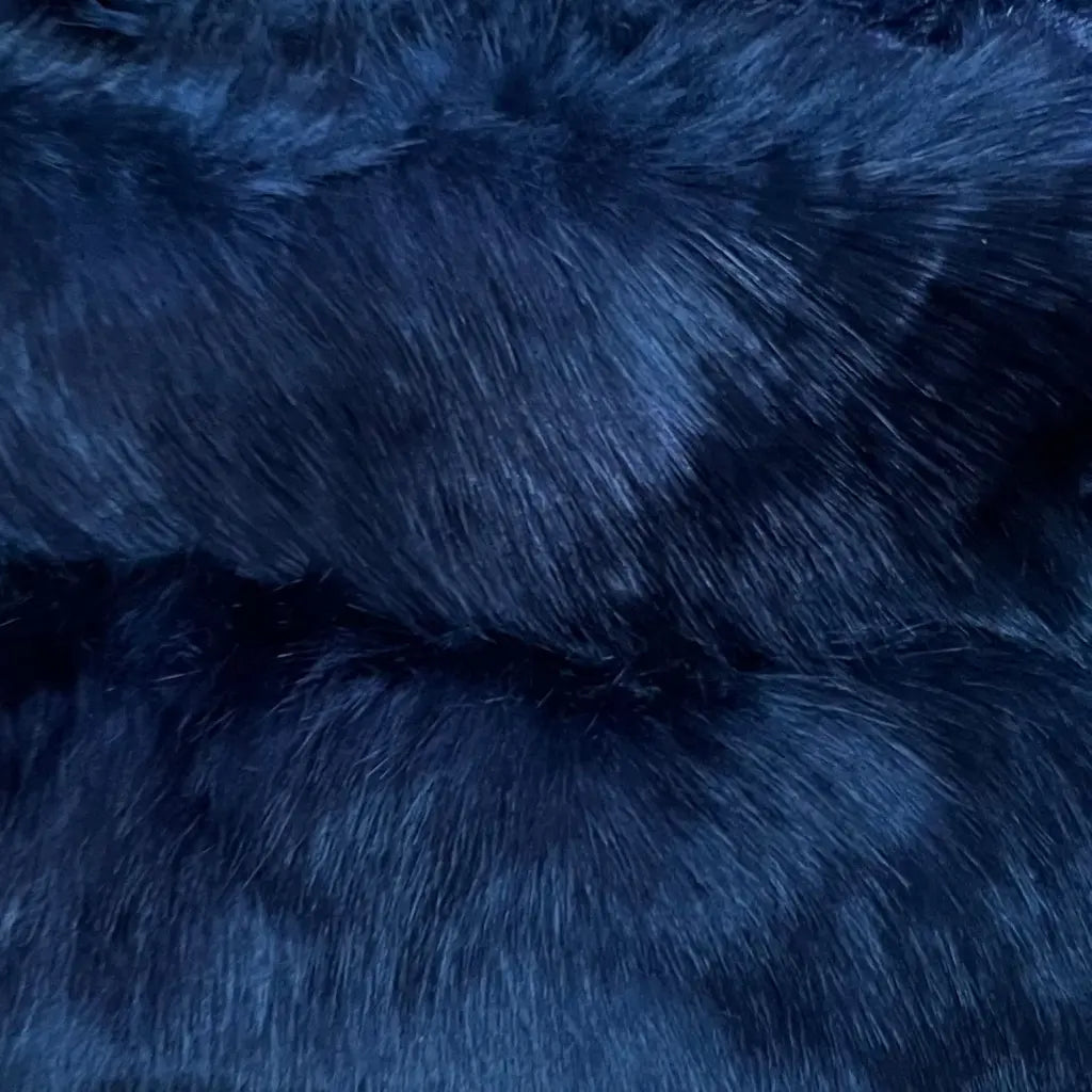 Estola de pelo eos - invitada boda - azul noche - ropa