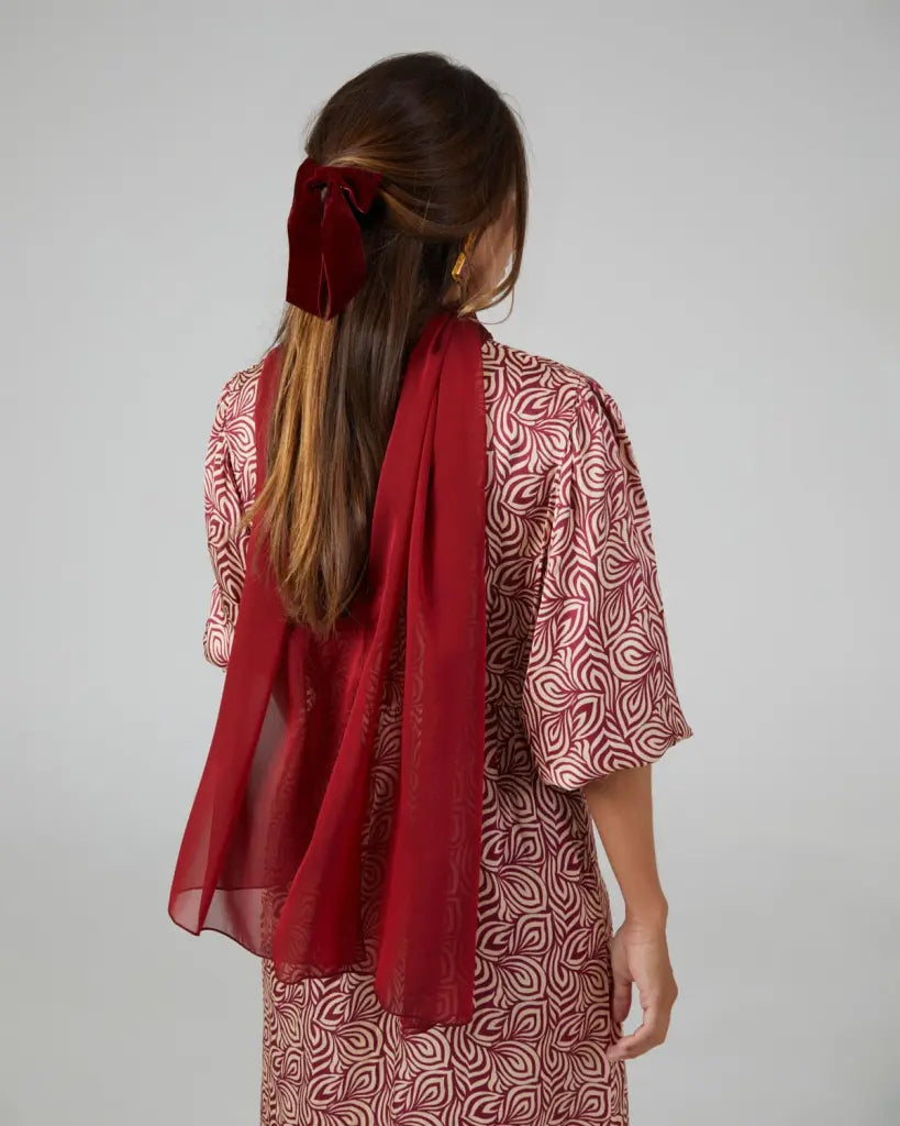 Panacea corta granate - capa para invitadas de boda - ropa