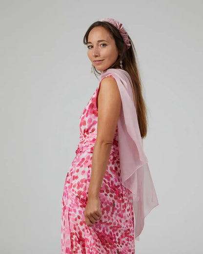 Panacea corta rosa - capa para invitadas de boda - ropa