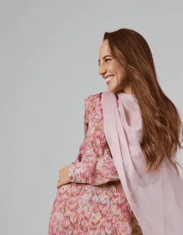 Panacea larga rosa - capa para invitadas de boda - ropa