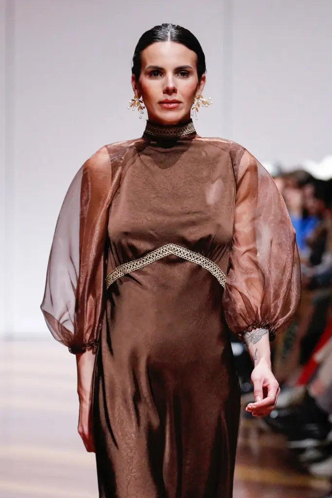 Vestido chocolat - de invitada