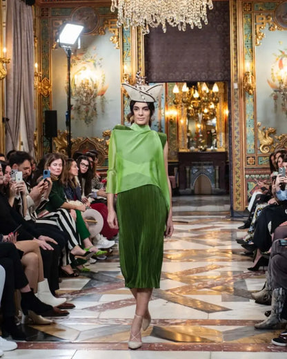 Vestido delphos verde - ropa y accesorios