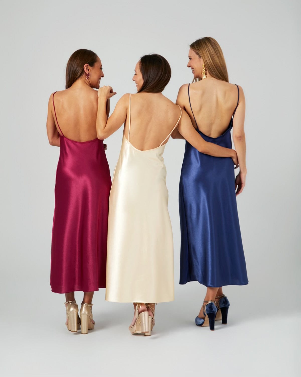 Vestidos lenceros midi primavera verano